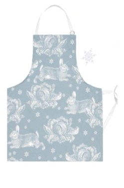 AP1111_Thornback and Peel - Winter Rabbit - Kitchen Apron